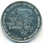 Камерун, 7500 франков 2006 год (AU)