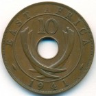 Британская Восточная Африка, 10 центов 1941 год I