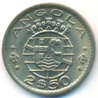 Ангола, 2-1/2 эскудо 1974 год (UNC)