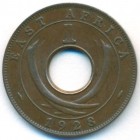 Британская Восточная Африка, 1 цент 1928 год KN