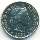 Швейцария, 20 раппенов 1991 год (AU)