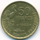 Франция, 50 франков 1953 год (AU)