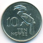Замбия, 10 нгве 1987 год (UNC)