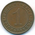 Веймарская республика, 1 рейхспфенниг 1931 год A