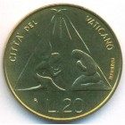 Ватикан, 20 лир 1983 год (UNC)
