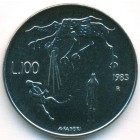 Сан-Марино, 100 лир 1983 год (UNC)