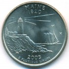 США, 25 центов 2003 год P (UNC)