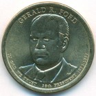 США, 1 доллар 2016 года P (UNC)