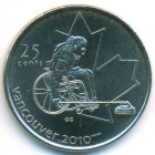 Канада, 25 центов 2007 год (UNC)