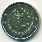 Бельгия, 2 евро 2012 год (AU)