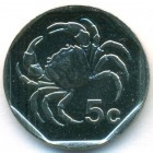 Мальта, 5 центов 2001 год (UNC)