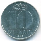 ГДР, 10 пфеннигов 1979 год (AU)