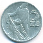 Польша, 5 злотых 1958 год