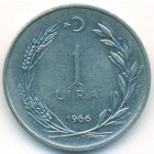 Турция, 1 лира 1966 год