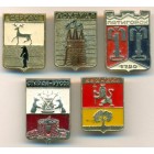 СССР, набор знаков (5 шт)