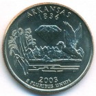 США, 25 центов 2003 год P (UNC)