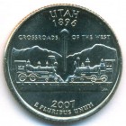 США, 25 центов 2007 год P (UNC)