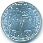 Ватикан, 2 лиры 1975 год (UNC)