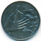 Ватикан, 100 лир 1988 год (UNC)