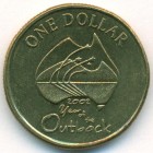 Австралия, 1 доллар 2002 год (UNC)