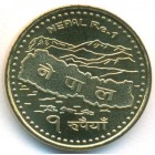 Непал, 1 рупия 2007 год (UNC)
