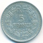 Франция, 5 франков 1947 год В