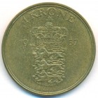 Дания, 1 крона 1957 год