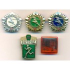 СССР, набор знаков (5 шт)