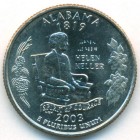 США, 25 центов 2003 год P (UNC)
