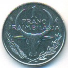 Мадагаскар, 1 франк 1988 год (UNC)