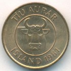 Исландия, 10 эйре 1981 год (UNC)