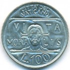 Ватикан, 100 лир 1993 год (UNC)