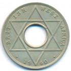 Британская Западная Африка, 1/10 пенни 1940 год (UNC)
