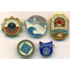 СССР, набор знаков (5 шт)