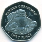 Гибралтар, 50 пенсов 2018 год (UNC)