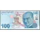 Турция, 100 лир 2009 год (AU)
