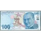 Турция, 100 лир 2009 год (AU)