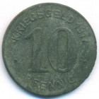 Эльберфельд, 10 пфеннигов 1917 год (нотгельд)