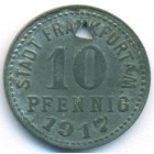 Франкфурт-на-Майне, 10 пфеннигов 1917 год (нотгельд)