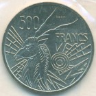 Центральные Африканские Штаты, 500 франков 1976 год C (UNC) ПРОБА