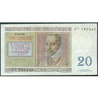 Бельгия, 20 франков 1956 год