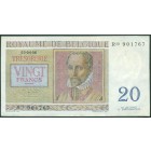 Бельгия, 20 франков 1956 год