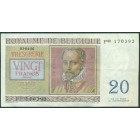 Бельгия, 20 франков 1956 год