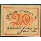 Германия, 20 пфеннигов 1921 год НОТГЕЛЬД