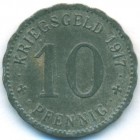 Хаген, 10 пфеннигов 1917 год (нотгельд)