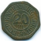 Нойенбург, 20 пфеннигов 1918 год (нотгельд)