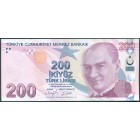 Турция, 200 лир 2009 год (UNC)