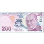 Турция, 200 лир 2009 год (UNC)