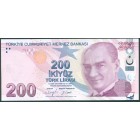 Турция, 200 лир 2009 год (UNC)