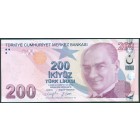 Турция, 200 лир 2009 год (UNC)
